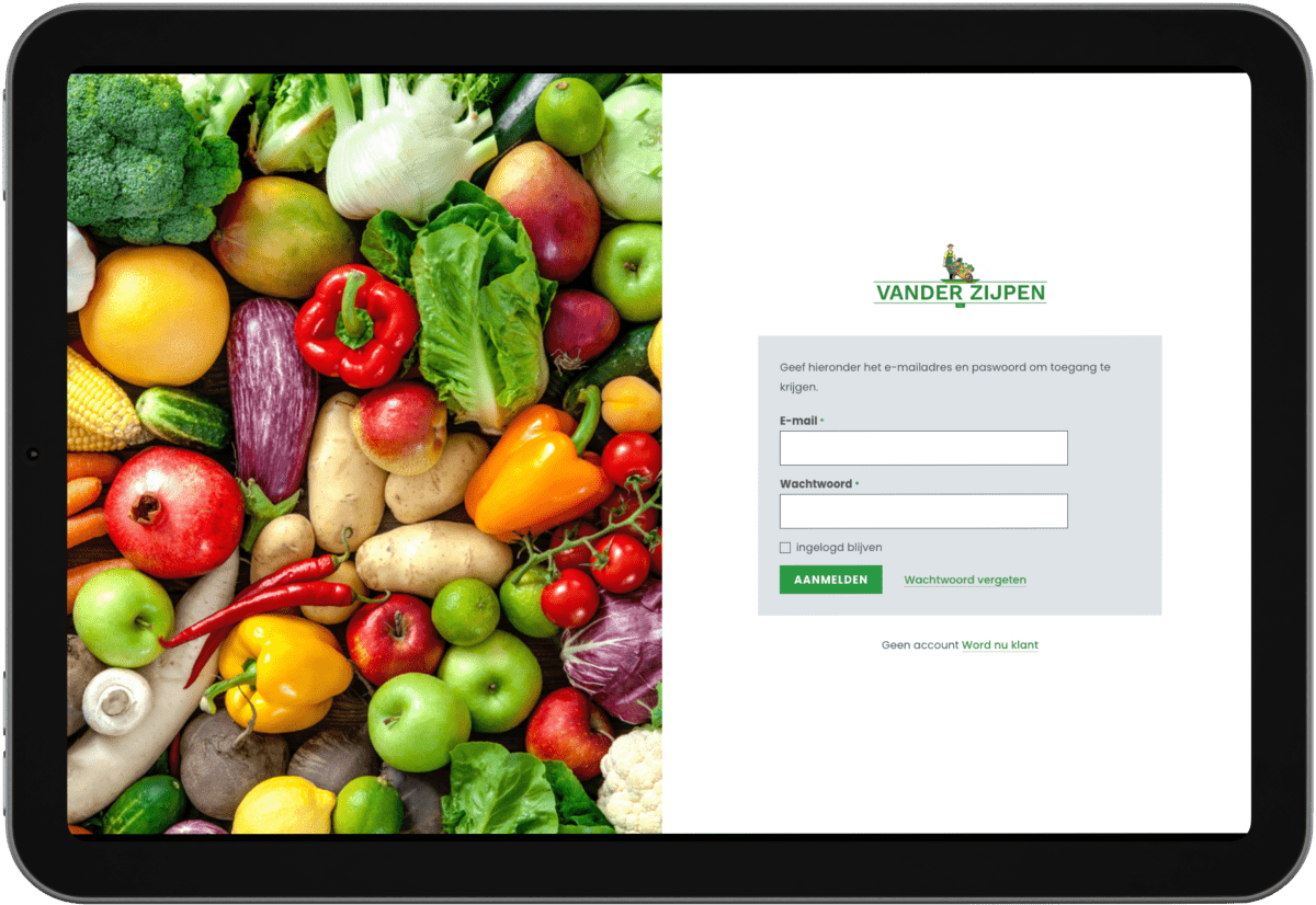 B2B-bestelplatform Vander Zijpen