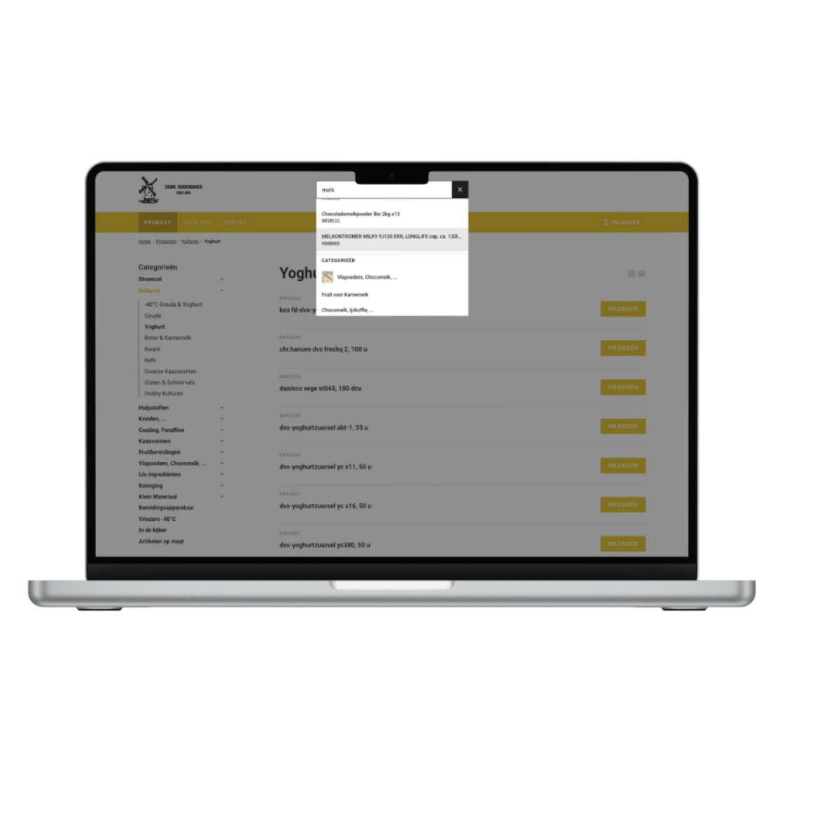 ERP-gekoppeld bestelplatform