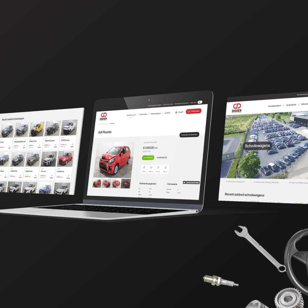 Duizenden auto-onderdelen vlot beheren én verkopen