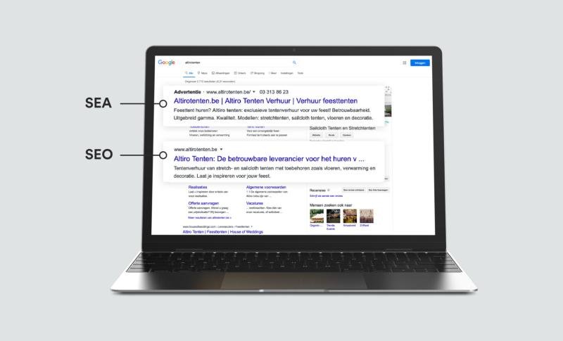 SEO en SEA, een tandem waarmee je vooruit gaat!